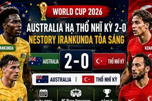 [INFOGRAPHIC] Australia đánh bại Thổ Nhĩ Kỳ 2-0 nhờ Irankunda và Metcalfe
