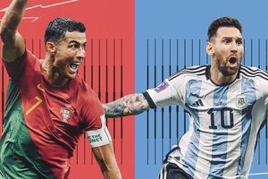 Ngôi sao Bồ Đào Nha xếp Ronaldo ngang hàng Messi