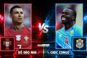 Nhận định, dự đoán kết quả Bồ Đào Nha vs CHDC Congo: Ronaldo là 'kép phụ'