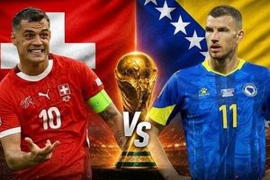 World Cup 2026: Thắng đậm Bosnia & Herzegovina, Thụy Sĩ vươn lên dẫn đầu bảng A