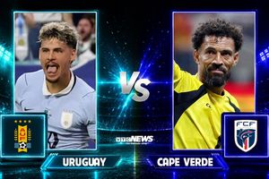 Nhận định, dự đoán tỷ số Uruguay vs Cape Verde: Đánh bại Vozinha