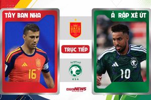 Trực tiếp Tây Ban Nha vs Ả Rập Xê Út 23h ngày 21/6, bảng H World Cup 2026