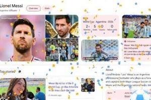 Lionel Messi lập kỷ lục vô tiền khoáng hậu tại World Cup, 'đốt cháy' Google và các mạng xã hội