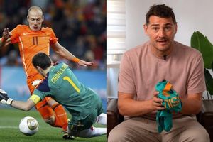 Casillas tự nhận 'lấy trộm' áo vô địch World Cup 2010