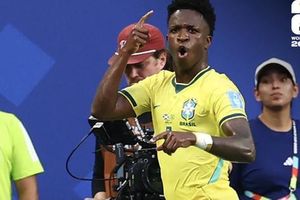Vinicius Junior lập cú đúp, Brazil thắng thuyết phục Scotland