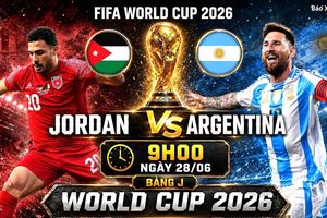 Nhận định, dự đoán tỷ số Jordan vs Argentina (9h ngày 28/6), bảng J World Cup 2026