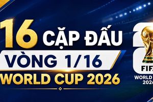 16 cặp đấu vòng 1/16 World Cup: Brazil gặp Nhật Bản, Pháp chạm trán Thụy Điển