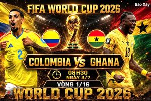 Nhận định, dự đoán tỷ số Colombia vs Ghana (8h30 ngày 4/7), vòng 1/16 World Cup 2026
