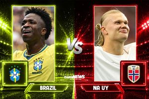Nhận định, dự đoán tỷ số Brazil vs Na Uy: Vinicius đọ tài Haaland