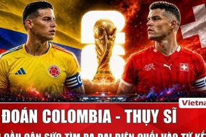 Dự đoán Colombia vs Thụy Sĩ: Trận cầu cân sức tìm ra đại diện cuối vào tứ kết
