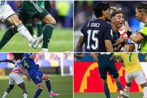 10 pha bóng gây tranh cãi đang làm 'nóng' World Cup