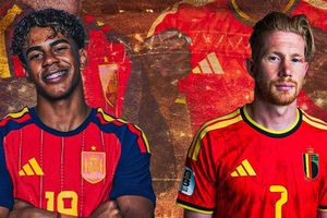 Đội hình Tây Ban Nha vs Bỉ: Yamal đấu De Bruyne
