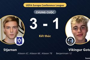 Stjarnan 3-1 Vikingur Gota: Stjarnan giành chiến thắng
