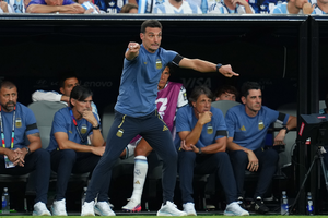 Huấn luyện viên Lionel Scaloni: 'May mắn đã đứng về phía đội tuyển Argentina'