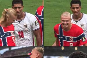 Haaland cổ vũ Anh thắng Argentina, vô địch World Cup 2026