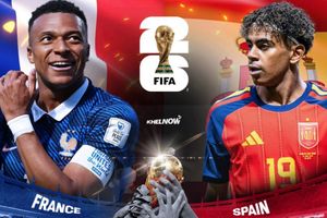Lịch World Cup 2026 ngày 15/7: Đại chiến Pháp và Tây Ban Nha