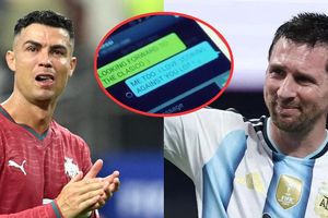 Viral lại khoảnh khắc Messi - Ronaldo nhắn tin cho nhau, dân tình hoài niệm một điều