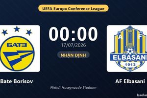 Nhận định Bate Borisov vs AF Elbasani: đội hình dự kiến