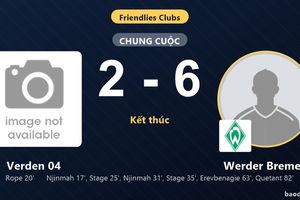 Werder Bremen thắng đậm, Verden 04 nhận thất bại ở trận giao hữu