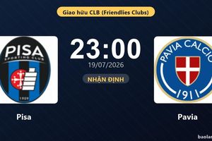 Nhận định Pisa vs Pavia: đội hình dự kiến