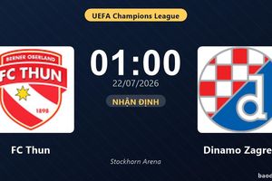 Nhận định FC Thun vs Dinamo Zagreb: đội hình dự kiến