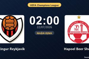 Nhận định Vikingur Reykjavik vs Hapoel Beer Sheva: đội hình dự kiến