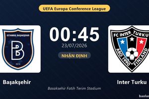 Nhận định Başakşehir vs Inter Turku: đội hình dự kiến