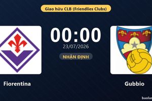 TRỰC TIẾPTrực tiếp Fiorentina vs Gubbio: Trận đấu đang diễn ra