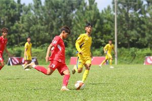 8 đội bóng vào tứ kết Vòng chung kết U17 quốc gia