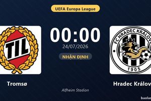 Nhận định Tromsø vs Hradec Králové: đội hình dự kiến