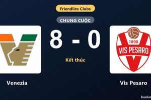 Thống kê trận đấu Venezia 8-0 Vis Pesaro: Venezia thắng đậm thuyết phục