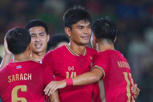 Thái Lan đại thắng 5-0, phô diễn sức mạnh đáng sợ tại AFF Cup 2026