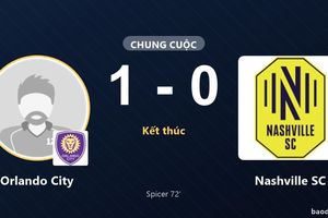 Orlando City hạ Nashville SC, đội đầu bảng giành vé, chủ nhà chờ đợi