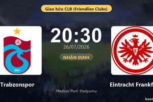 Nhận định Trabzonspor vs Eintracht Frankfurt: đội hình dự kiến