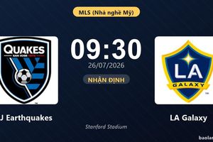 Nhận định SJ Earthquakes vs LA Galaxy: đội hình dự kiến