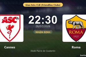 Nhận định Cannes vs Roma: đội hình dự kiến