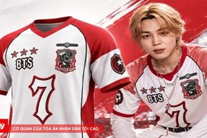 Áo biểu diễn của Jimin (BTS) dẫn đầu phiên đấu giá từ thiện World Cup 2026, tạm vượt vật phẩm của Messi