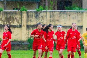Hà Nam vô địch lượt đi giải bóng đá nữ U16 quốc gia