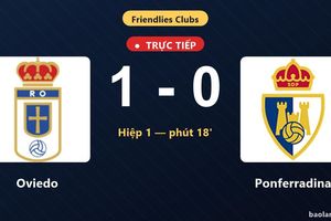 TRỰC TIẾPTrực tiếp Oviedo vs Ponferradina: Oviedo mở tỷ số