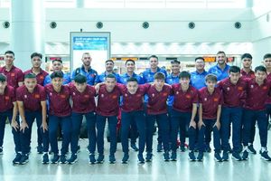 Đội tuyển futsal Việt Nam lên đường dự giải giao hữu tại Thái Lan