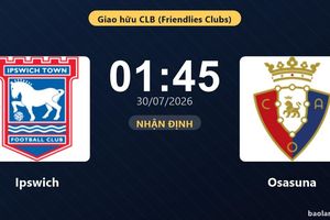Nhận định Ipswich vs Osasuna: đội hình dự kiến