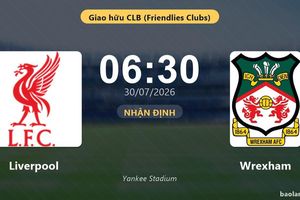 Nhận định Liverpool vs Wrexham: đội hình dự kiến