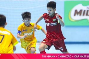 Thắng kịch tính U11 Hải Phòng, U11 Hồng Lĩnh Hà Tĩnh vào tứ kết quốc gia
