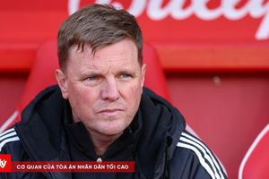 HLV Eddie Howe bất ngờ rời Newcastle sau gần 5 năm gắn bó cùng CLB