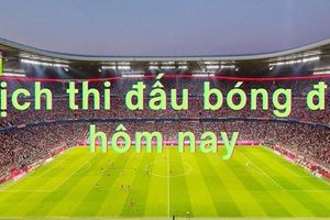 Lịch thi đấu bóng đá hôm nay 1/8