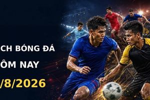 Lịch thi đấu bóng đá hôm nay 1/8: Nóng ASEAN Cup, MU gặp Atletico