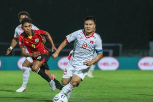 Quang Hải cân bằng kỷ lục khoác áo tuyển Việt Nam của Công Vinh
