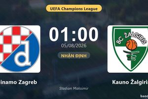 Nhận định Dinamo Zagreb vs Kauno Žalgiris: đội hình dự kiến