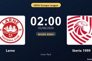 Nhận định Larne vs Iberia 1999: đội hình dự kiến