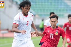 AFF Cup 2026: Lào để thua Myanmar trong trận đấu có 9 bàn thắng